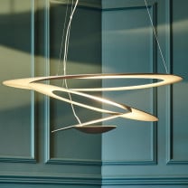 Artemide Pirce Mini Suspension in Dining Room