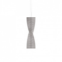 Vibia Rhythm Vertical LED Suspension - Medium, Brown