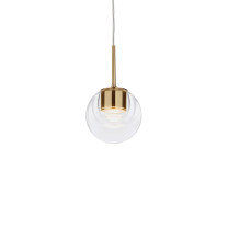 KDLN Dew 1 LED Suspension Light - Brass