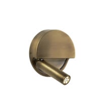 Marset Ledtube R LED Wall Light L Bronze