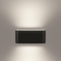 Artemide Two Flags LED Wall Light Black