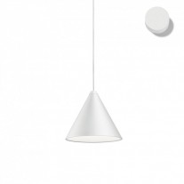 Flos String Light Cone LED Pendant White Ceiling/Wall Rose