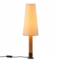 Santa & Cole Basica M2 Table Lamp Bronze Base with Disc