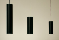Karboxx Tube Pendant Light - All sizes in Carbon Fibre