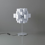 Sun Table Lamp White