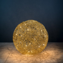 Catellani & Smith Fil de Fer Floor Light Ø30cm Gold