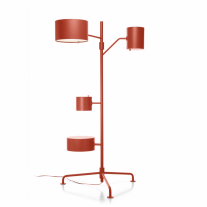 Moooi Statistocrat Floor Lamp LED RAL 2002 Vermilion