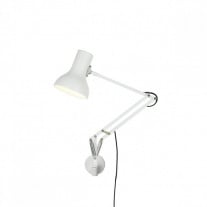 Anglepoise Type 75 Mini Lamp with Wall Bracket Alpine White