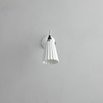 Original BTC Hector Pleat Wall Light Small Off