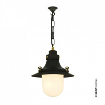 Original BTC Ships Decklight Painted Black Opal Glass