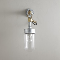 Original BTC Well Glass Wall Light Clear
