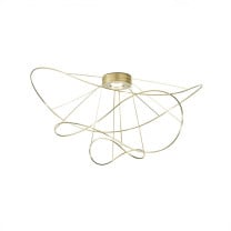 Axolight Hoops LED Ceiling Light 3 Rings - Gold