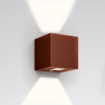 Artemide Effetto 14 Square 2 Large Beams Rust 