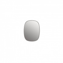 Muuto Framed Mirror Small Grey/Clear Glass