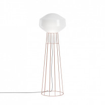 Fabbian Aerostat Floor Lamp - Copper