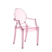 Kartell Kids Lou Lou Ghost Chair Pink
