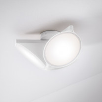 Axolight Orchid PL LED Ceiling and Wall Light White