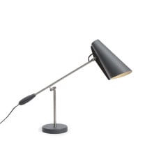 Northern Birdy Table Lamp Grey Steel