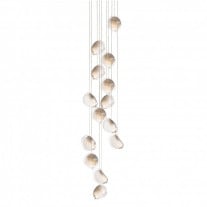 Bocci 76 Series Chandelier 14 Lights Round Ceiling Canopy