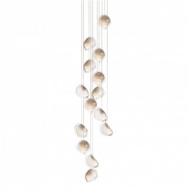 Bocci 76 Series Chandelier 14 Lights Round Ceiling Canopy