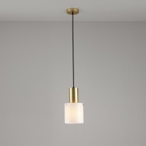 Original BTC Walter Pendant Brass & Opal Size 1