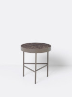 ferm LIVING Marble Table - Medium brown