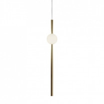 Lee Broom Orion Globe Light LED Suspension Gold