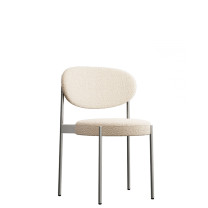Verpan Series 430 Chair - White Steel Frame