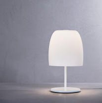 Prandina Notte T1 Table Lamp Opal White/Matt White