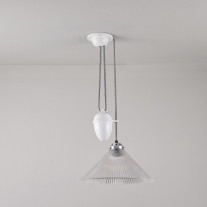 Original BTC Coolie Pendant Light Rise and Fall Off