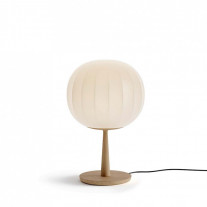 Large Lita Stemmed Table Lamp in Ash Wood