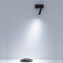 Black Davide Groppi Mira LED Wall Light