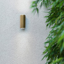 Astro Jura Twin Wall Light Lifestyle Outdoors