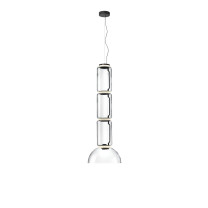 Flos Noctambule Low Cylinder and Bowl LED Pendant S3