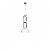 Flos Noctambule Low Cylinder and Bowl LED Pendant S2