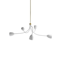 Porta Romana Tulip Suspension - Plaster White