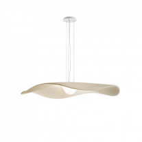 Bover Mediterrania LED Pendant (Single Tier - Cream Ribbon)