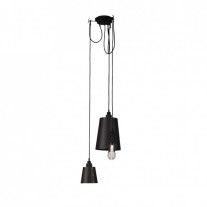 Buster + Punch Hooked 3.0 Mix Chandelier - Graphite & Smoked Bronze