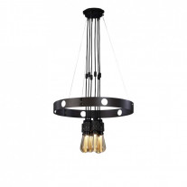 Buster + Punch Hero Chandelier - Graphite / Smoked Bronze