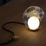 Bocci 28t Table and Wall Light Clear