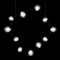 Moooi Hubble Bubble LED Suspension Hubble Bubble 11 oil