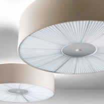 Axolight Skin Ceiling Light 70 Ivory White