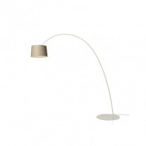 Foscarini Twiggy Elle Wood LED Floor Lamp Greige/Maple