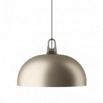 Lodes JIM Dome Pendant Grey Hook/Matte Champagne Diffuser