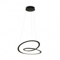 Nemo Lighting Kepler Petite LED Pendant Black On