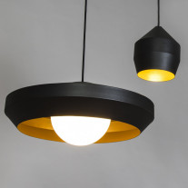 Innermost Hoxton Pendant Hoxton 17 and Hoxton 50 Black