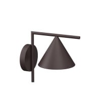 Flos Captain Flint Outdoor LED Wall Light Deep Brown