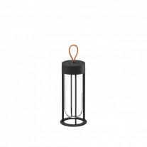 Flos In Vitro LED Outdoor Unplugged Light Black