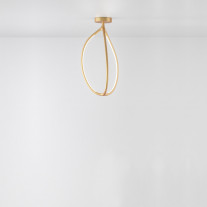 Artemide Arrival LED Ceiling Light App Compatible 70 Gold