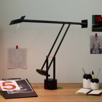 Black Artemide Tizio Table Lamp